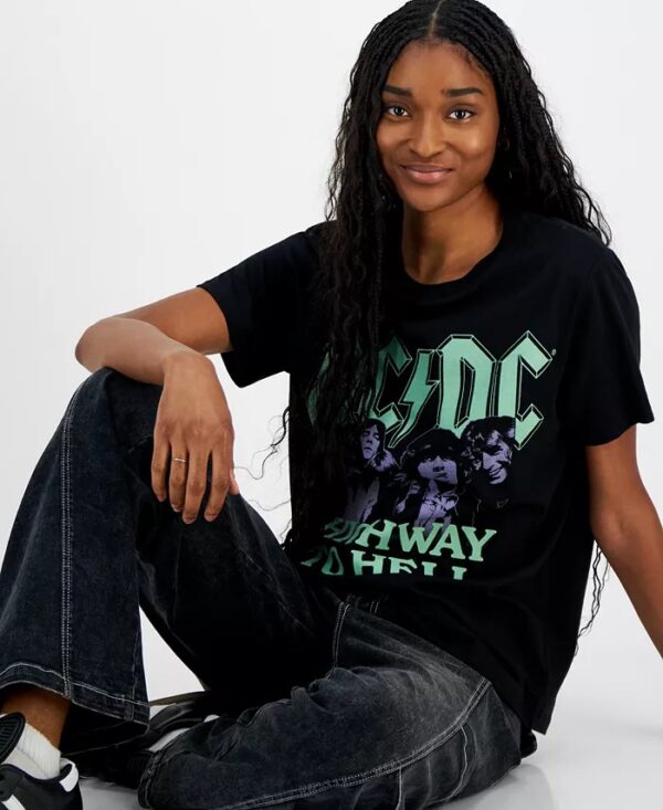 ACDC Glow in the Dark Halloween Graphic T-Shirt