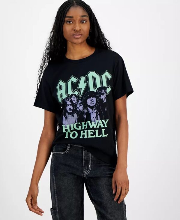 ACDC Glow in the Dark Halloween Graphic T-Shirt