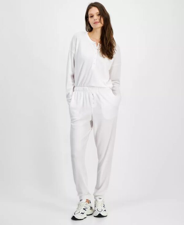 Waffle-Knit Joggers