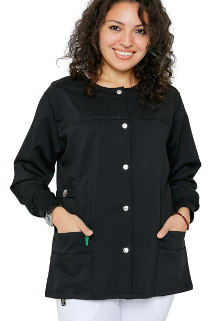 Snap Front Warm-Up Jacket